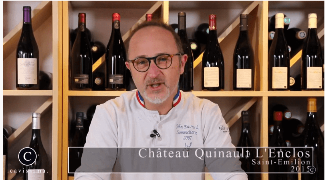 Dégustation de Quinault l’enclos 2015