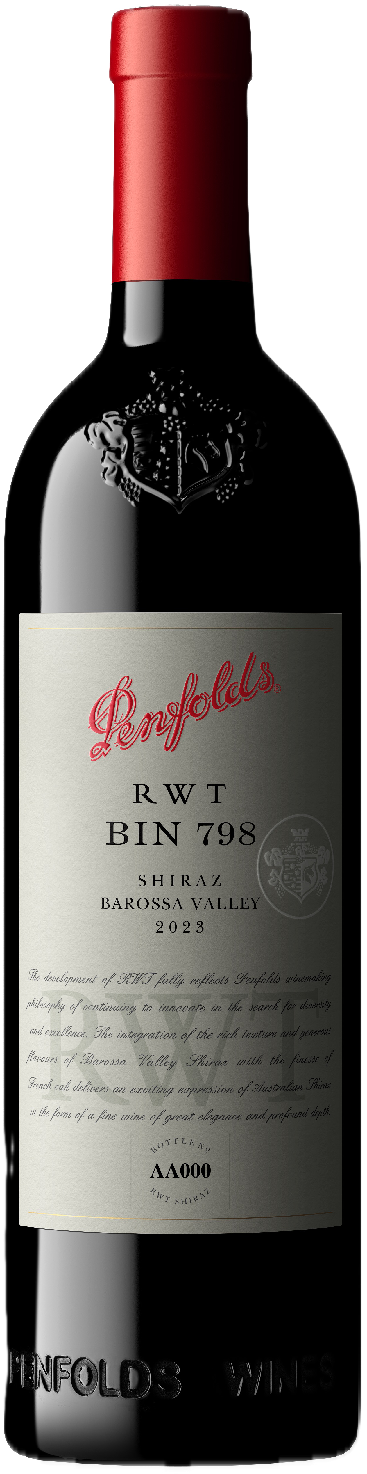 Penfolds - Bin 798 RWT Shiraz 2023 - Barossa Valley