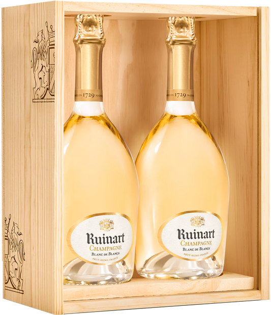 Champagne Ruinart - Coffret Duo Blanc de Blancs