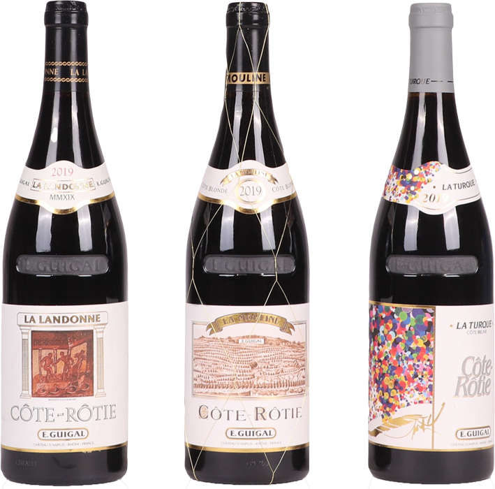 E. Guigal, Trilogie (Mouline, Landonne, Turque)
