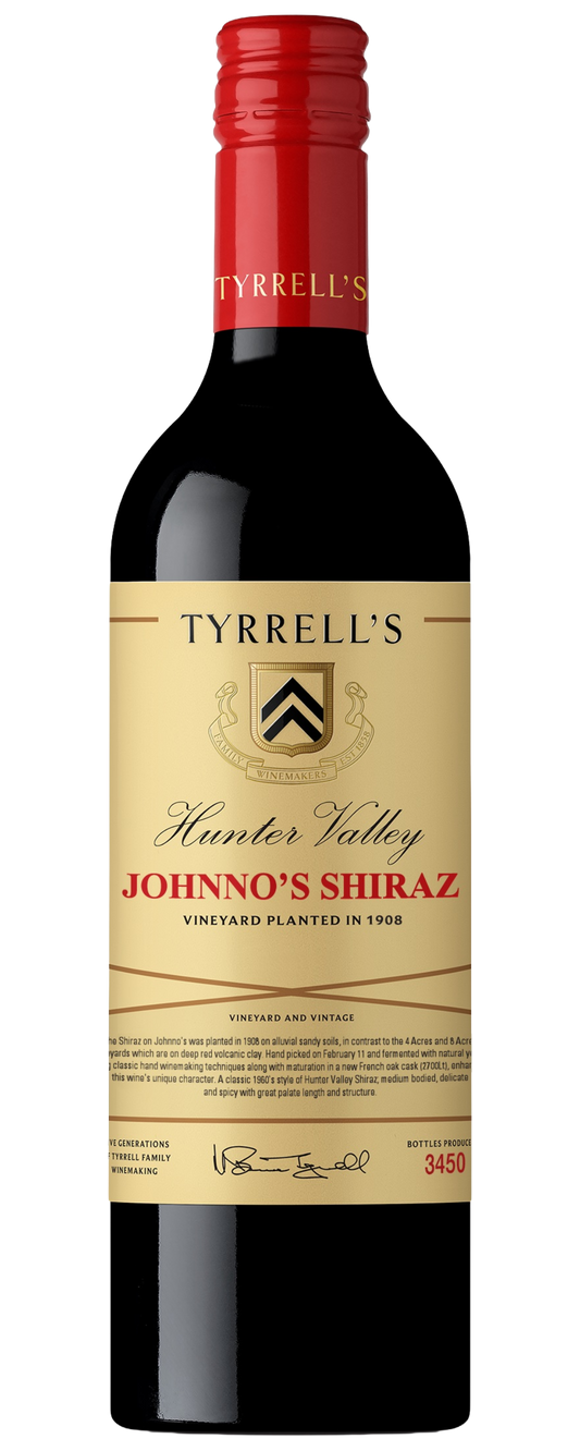 Tyrrell's Wines - Hunter Valley Johnnos Shiraz 2018