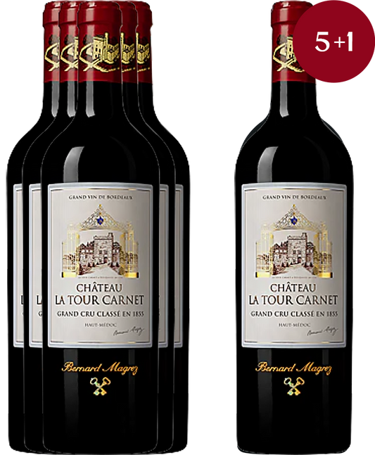 Château La Tour Carnet 2012, 5 bouteilles achetées = 1 bouteilles OFFERTE