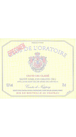 Clos de l'Oratoire 2009