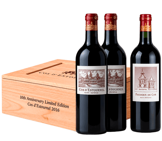 Coffret 10th Anniversary Cos d'Estournel 2016