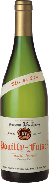 Domaine J.A Ferret - 1er Cru Le Clos de Jeanne 2020 - Pouilly-Fuissé