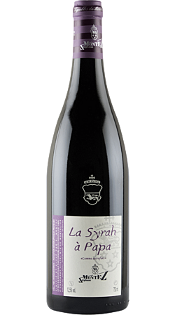 Stéphane Montez - Vignobles du Monteillet - La syrah à Papa 2020 - IGP Collines Rhodaniennes