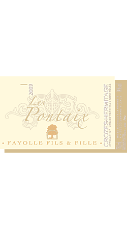 Domaine Fayolle Fils & Fille - Les Pontaix 2009 - Crozes-Hermitage