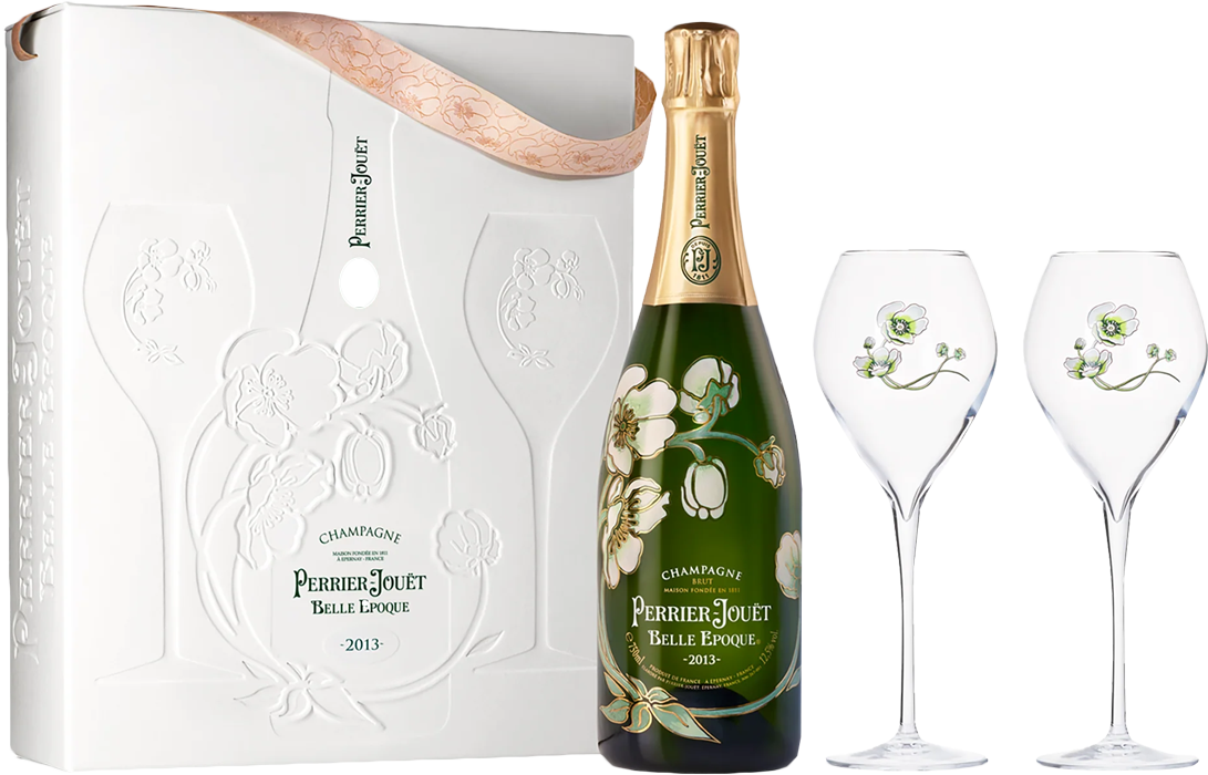 Champagne Perrier-Jouët, Belle Epoque Glass Set