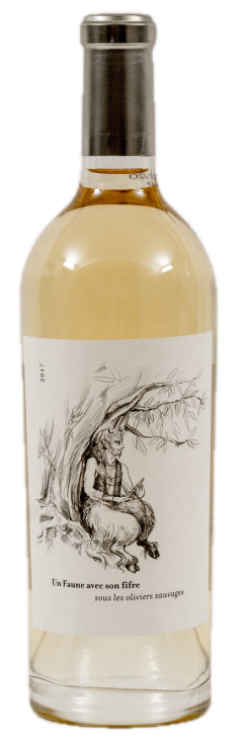 Domaine du Clos des Fées, Côtes du Roussillon blanc Un faune avec son fifre