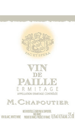 M.Chapoutier - Vin de Paille 2010 - Hermitage
