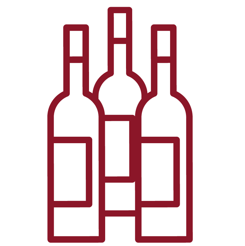 ictogramme bouteilles de vin